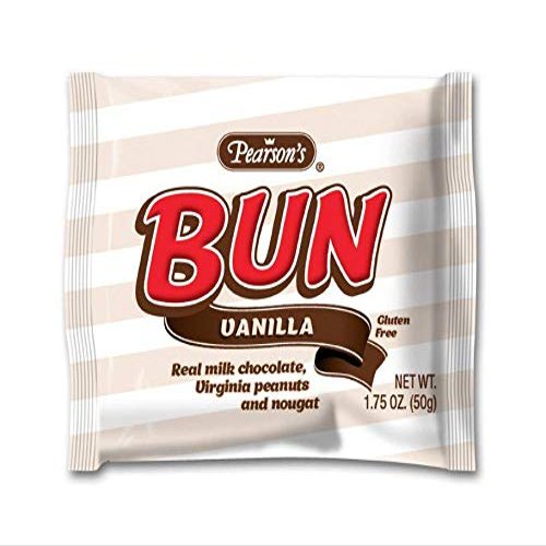 Pearson Vanilla Cluster Bun Bar, 1.75 Ounce - 24 per pack -- 12 packs per case.