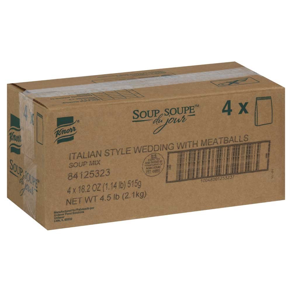 Soup Du Jour Italian Style Wedding and Meatballs Soup Mix, 18.2 Ounce -- 4 per case.