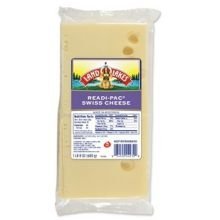Land O Lakes Readi Pac Swiss Cheese, 1.5 Pound -- 8 per case.