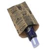 100 6x9 Newspaper print Paper Kraft Bags,Vintage style Newsprint Favor Craft Bags (print ads will vary) view 2
