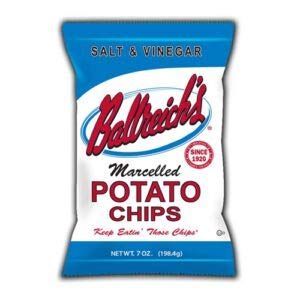 Ballreich Snack Food Company Potato Chips (7oz) (Salt & Vinegar)