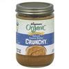 Wegmans Natural Peanut Butter, Organic, Crunchy, 16 Oz (Pack of 2) view 1