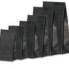 Shimojima 3074200 Heiko Paper Bags, Gusset, Fancy Bag, S2, Black, 5.1 x 2.6 x 9.4 inches (13 x 6.5 x 24 cm), 100 Sheets, Black view 3