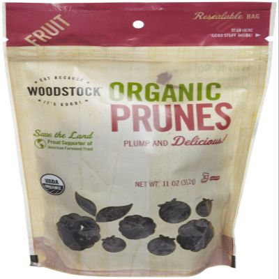 Woodstock Organic California Pitted Prunes, 11 oz