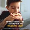 Lundberg Rice Cakes - Organic Whole Grain Wild Rice & Brown Rice Cakes, Lightly Salted, Healthy Snacks for Adults and Kids, Gluten-Free Snacks, Organic Snacks, Vegan, 8.5 Oz view 3