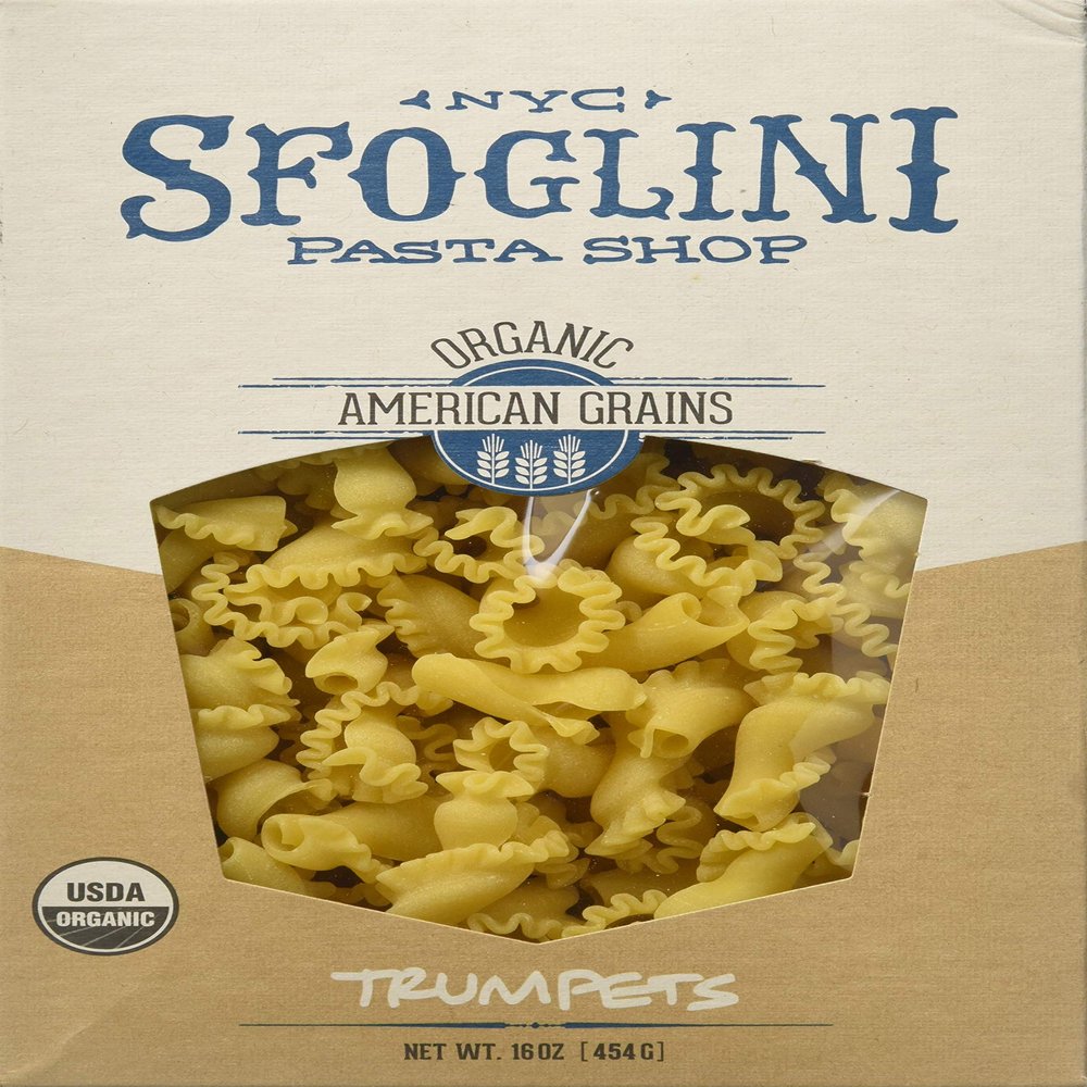 SfogliniOrganic Durum Semolina CavatelliMade with Traditional Techniques & Wholesome Organic GrainHolds Tight to Sauces16oz Box