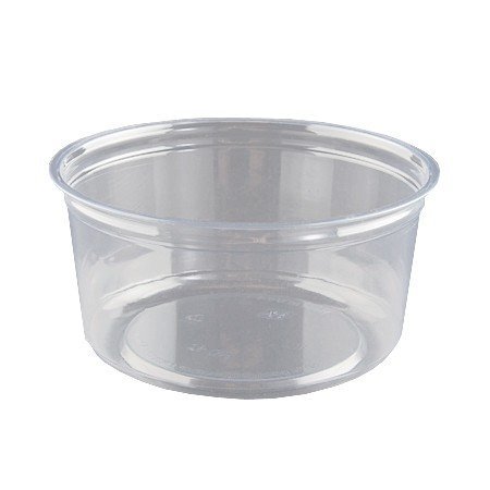 12 oz. Clear Round Deli Container - 500 per case
