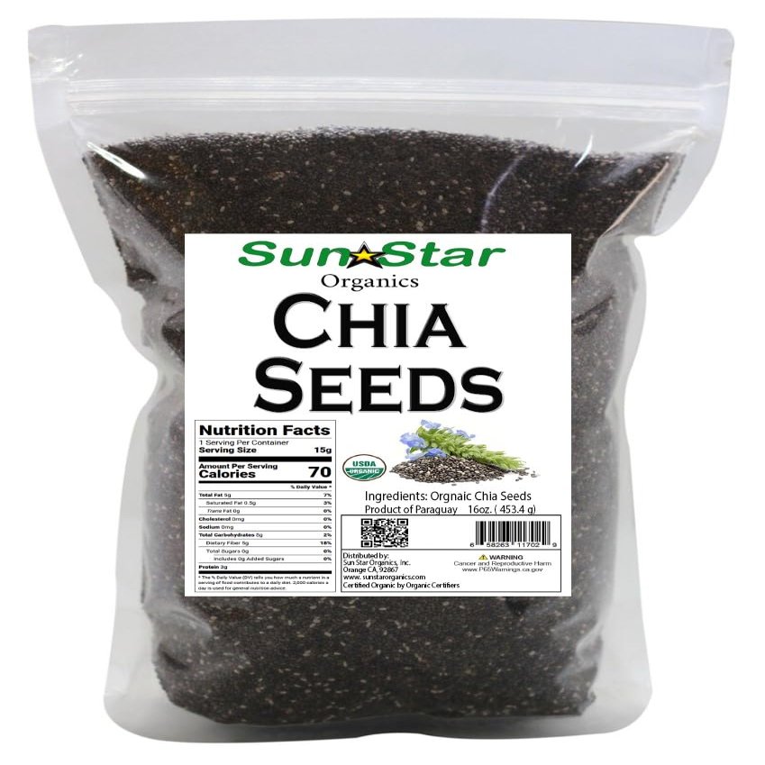 Chia Seeds (1 Lb)