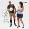 Juzo Dynamic Varin 3513 Knee-High, 40-50 mmHg Open Toe Compression Stocking - Men & Women, 5 (V), Black view 3