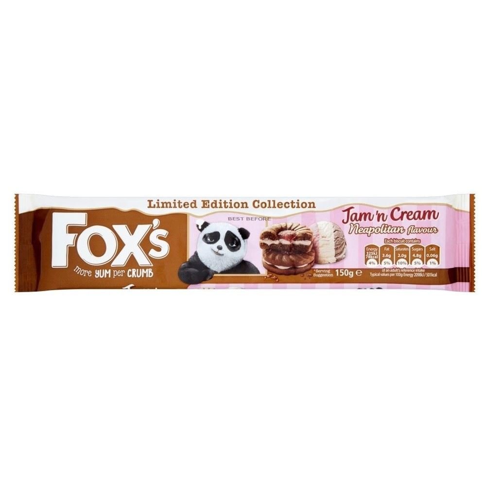 Fox's Jam n' Cream (150g)
