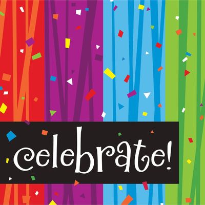 Club Pack of 192 Milestone Celebrations Premium 3-Ply Disposable Party Beverage Napkins 5"