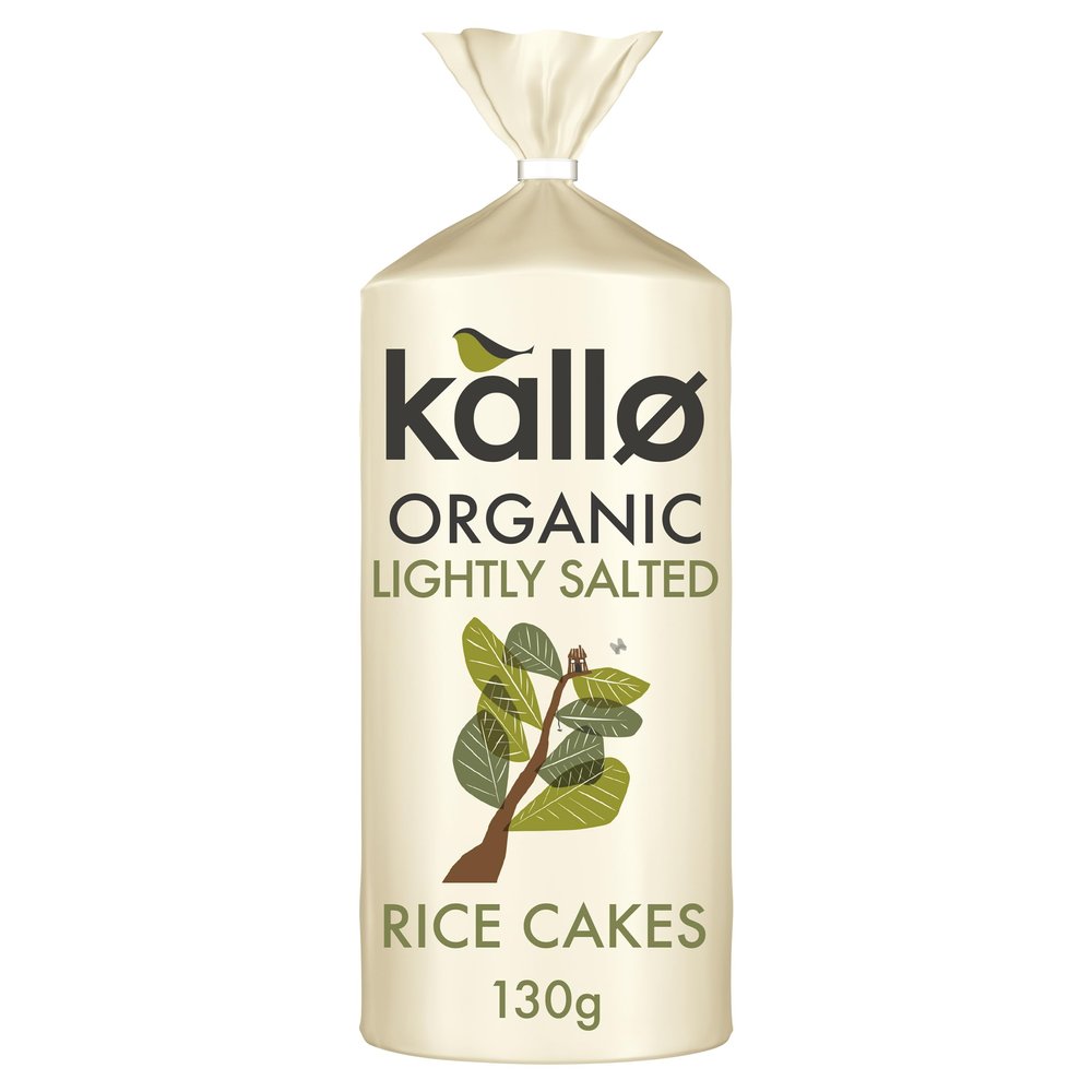 Kallo - Organic Lightly Salted Rice Cakes - 130g
