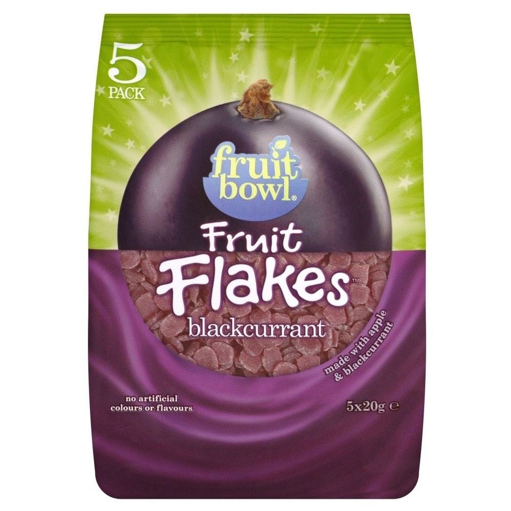 Fruit Bowl Fruit Flakes Blackcurrant (5x20g)