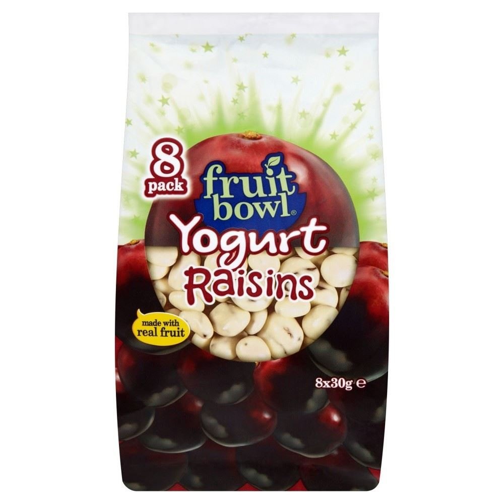 Fruit Bowl Yoghurt Flakes Raisin (8x30g)