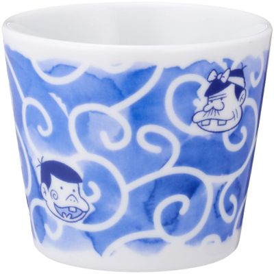 (Kaneshotouki) Fujio Akatsuka 904101 Bakabon Ichika, Buckwheat Inoguchi (Soba Choko), Diameter 3.1 inches (8 cm), Blue
