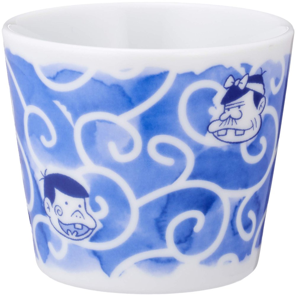 (Kaneshotouki) Fujio Akatsuka 904101 Bakabon Ichika, Buckwheat Inoguchi (Soba Choko), Diameter 3.1 inches (8 cm), Blue