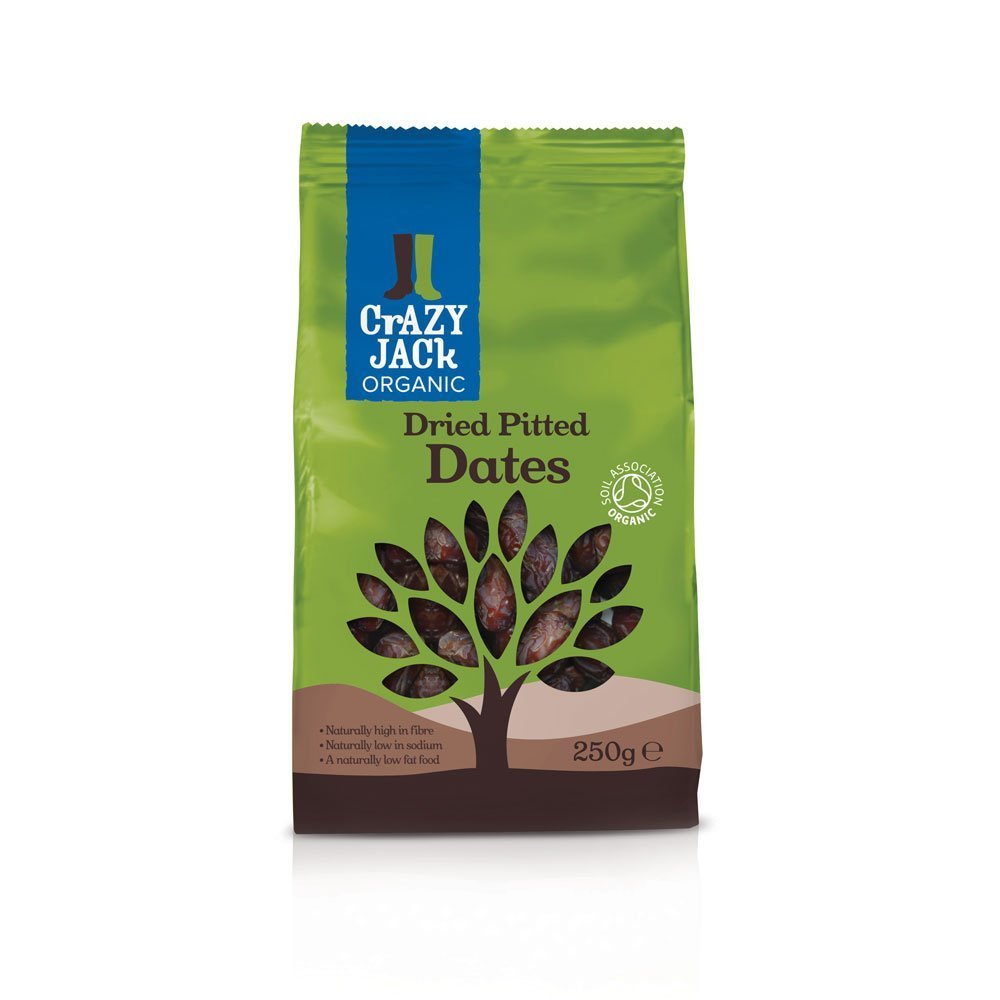 Crazy Jack Organic Dried Pitted Dates (250g)