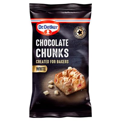 Dr. Oetker White Chocolate Chunks (100g)