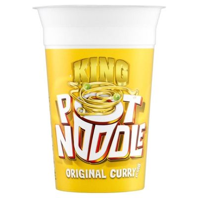 Pot Noodle King Pot Noodles Curry (114g)