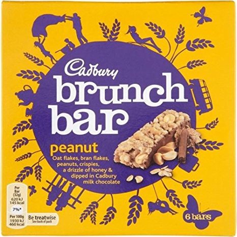 Cadbury Brunch Bar Peanut (6x32g)
