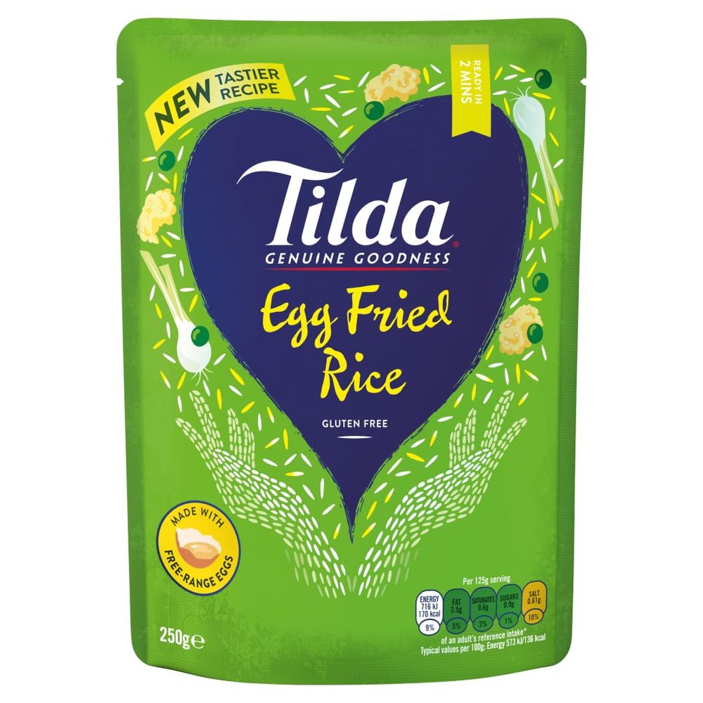 Tilda Steamed Basmati Egg Fried Rice 250g