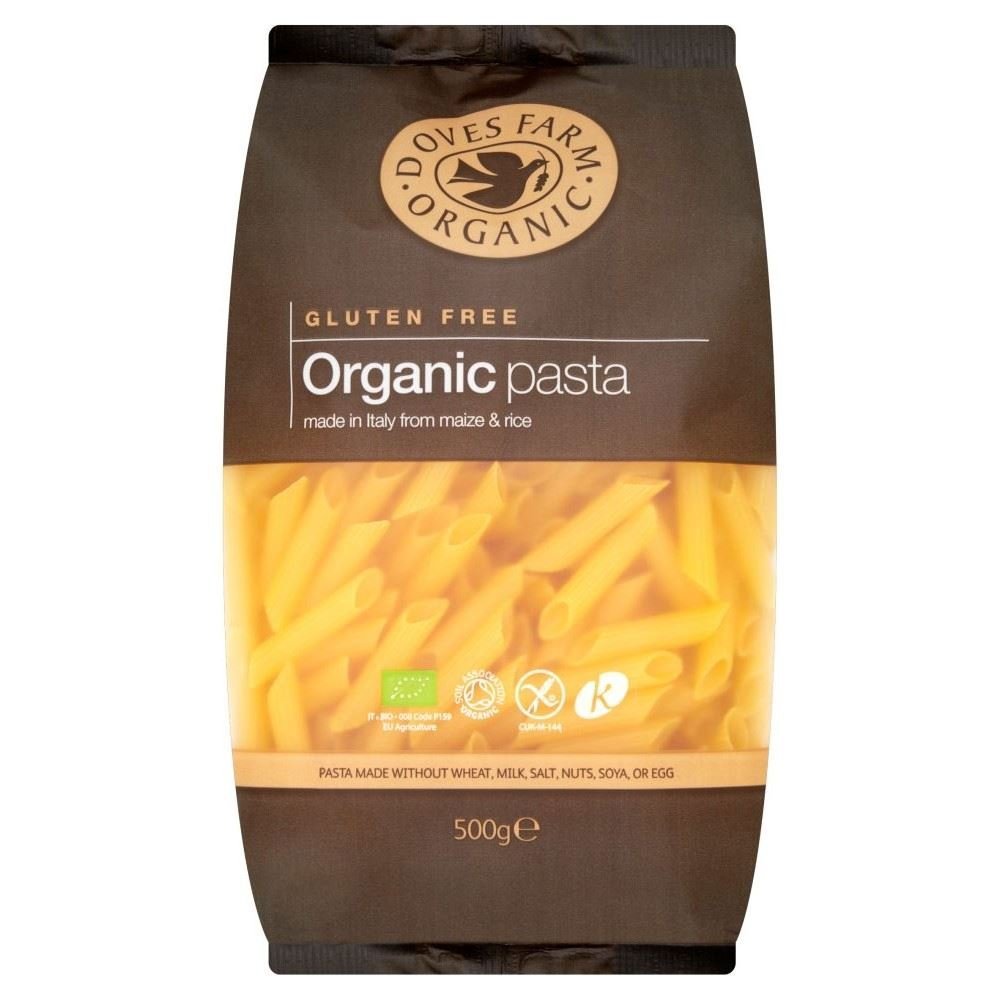 Doves Farm Gluten Free Organic Penne Pasta (500g)