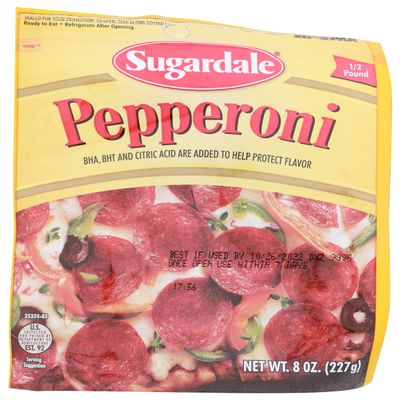Sugardale Pepperoni Slices, 8 oz