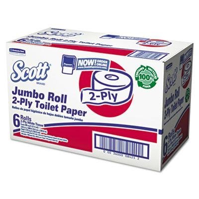 1000 Ft Rolls Of Jumbo Toilet Tissue [6-case]