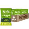 Kettle Brand Potato Chips, Krinkle Cut, Dill Pickle Kettle Chips, Snack Bag 2 Oz (Pack of 6) view 1