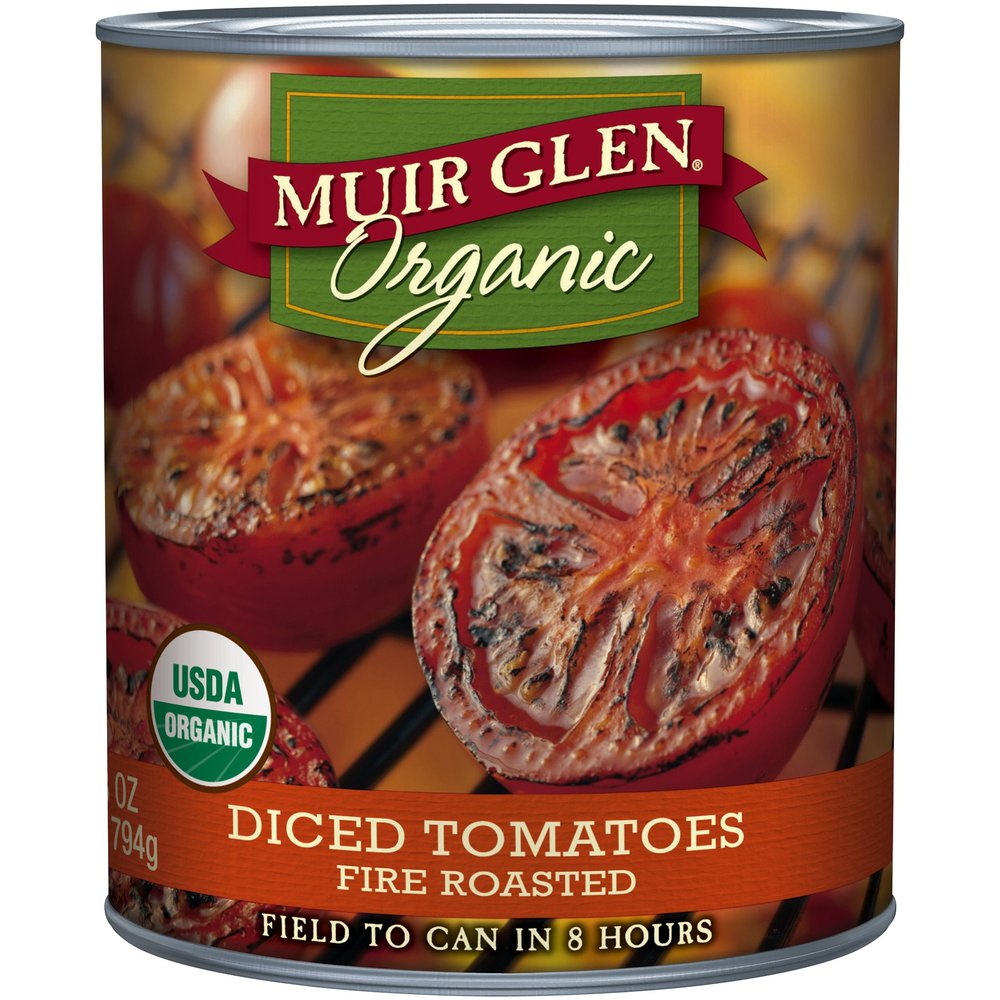 Muir Glen Organic Diced Fire Roasted Tomatoes 28oz