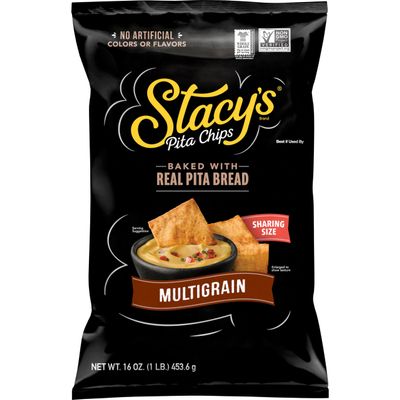 Stacys Pita Chips, Multigrain, No Artificial Colors or Flavors, 16 oz Bag