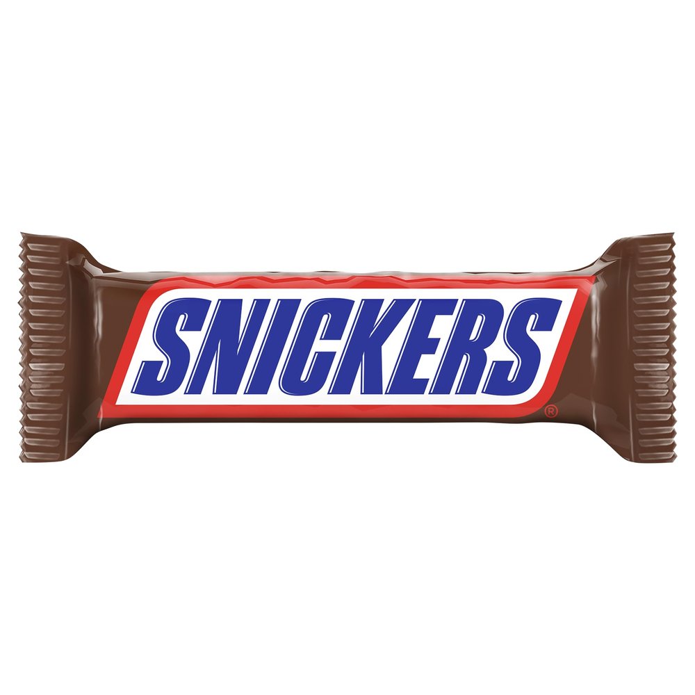 Snickers Bar with Caramel and Roasted Peanuts Chocolate Covered, 24 bars x50g (1200g)