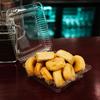 10 13/16" x 9 13/16" x 4 3/8" 12 Count Clear Hinged Plastic Donut Container - 200 per case view 4