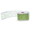 JAM PAPER Holiday Ribbon - 2 x 3 Yards - Green Wave - Sold Individually view 4