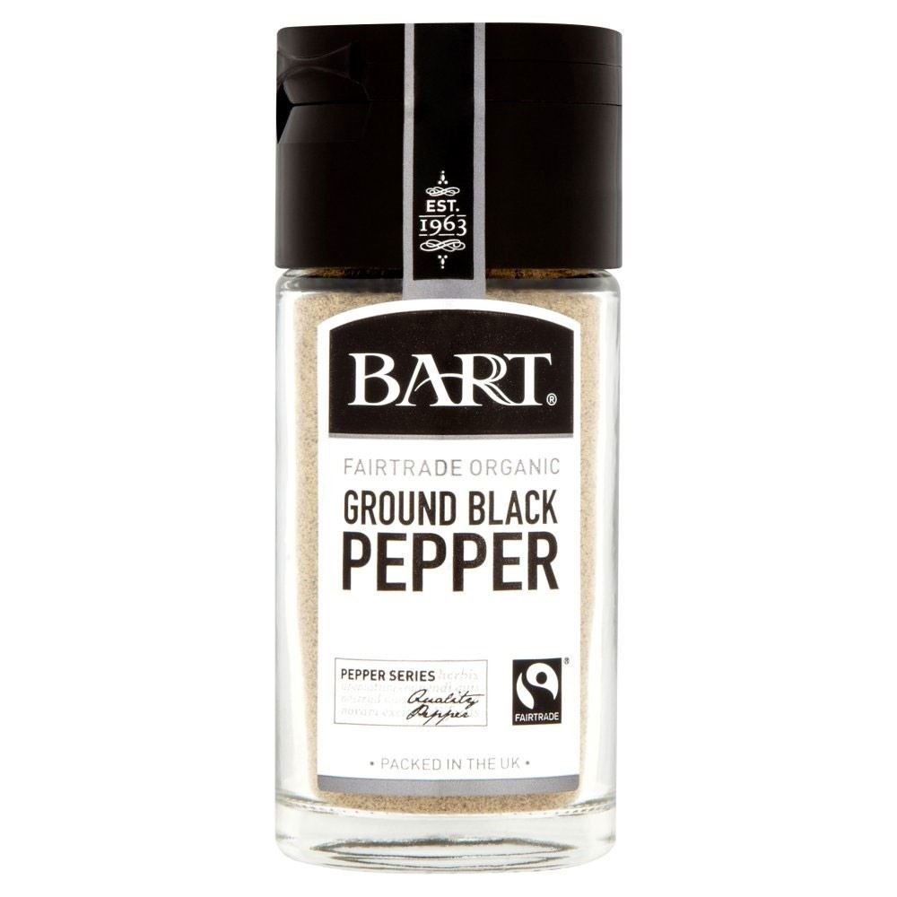 Bart Organic Fairtrade Ground Black Pepper (38g)