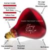 RubyLux NIR-A Near Infrared Bulb Grade A - 250W Red 1 Count view 2