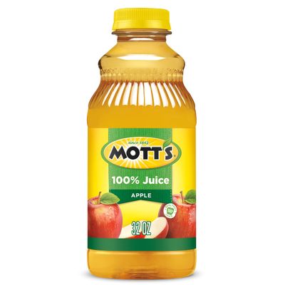 Mott's 100% Original Apple Juice, 32 fl oz bottle