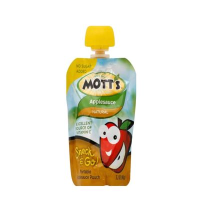 Mott's Snack and Go Applesauce, Natural, 3.2 oz