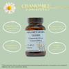 Barlowe's Herbal Elixirs Chamomile Flower Extract | German Chamomile Supplement | Matricaria Chamomilla | 1.2% Apigenin | 600mg per Capsule | 60 Vegi Capsules | Stearate Free | Glass Bottle view 3