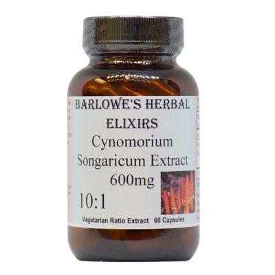 Cynomorium Songaricum Extract 10:1 | 600mg Per Capsule | Herbal Supplement for Stamina, Vitality & Wellness | 60 Vegan Capsules | Stearate-Free, Glass Bottled