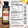 Barlean's Organic Flaxseed Oil Liquid from Fresh Cold Pressed Flax Seeds, 7,640mg ALA Omega 3 Fatty Acid Supplement for Skin and Hair Care, Vegan & Gluten Free, 8 oz view 2