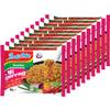 Indomie Mi Goreng Instant Stir Fry Noodles, Halal Certified, Hot & Spicy / Pedas Flavor, 3 Ounce (Pack of 10) view 1