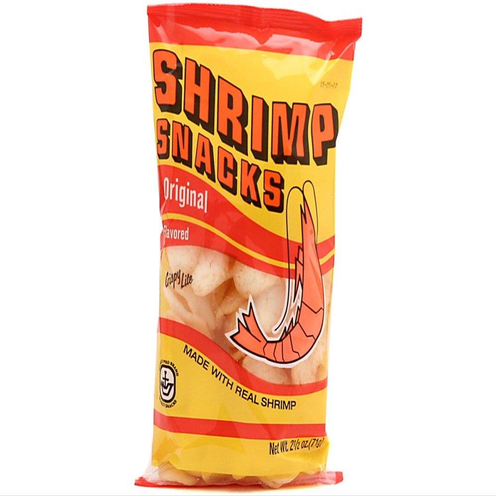 Shrimp Snacks (Orignal Flavor) - 2.5oz (Pack of 1)