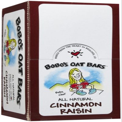 Bobo's Oat Bars Oat Bars - Cinnamon Raisin - 3 oz - 12 ct