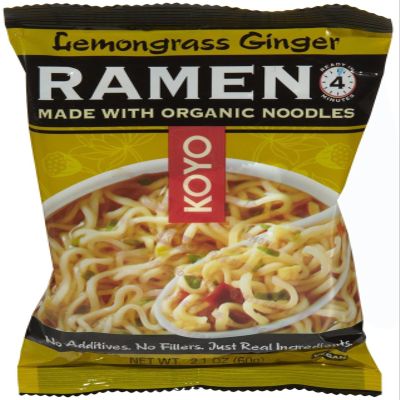 Koyo Lemongrass Ginger Dry Ramen - 2.1 oz - 12 pk