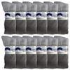 12 Pairs of Yacht & Smith Women Value Pack of Ring Spun Cotton Crew Diabetic, Nephropathy Socks view 4