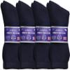 12 Pairs of Yacht & Smith Men's Value Pack of Ring Spun Cotton Crew Diabetic, Nephropathy Socks view 2