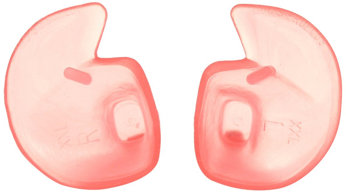 Doc's Proplugs DS06P Large Non Vented Ear Plugs Without Leash - Pink