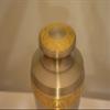 Large Brass Human or Pet Urn with Gresian Pewter Finished Pewter Antique Design on Metal Brass with Size of 11 X 6.75 Inches. Some Products May Have Minor Scratches view 3