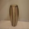 Large Brass Human or Pet Urn with Monarch Pewter Finished Pewter Design on Metal Brass with Size of 10 X 4 Inches. Some Products May Have Minor Scratches view 1